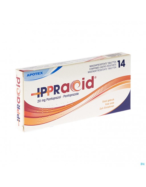 Ippracid 20mg Gastro Resist Comp 14