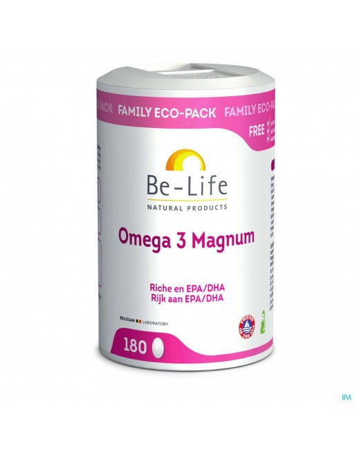 Omega 3 Magnum Be Life Caps 180