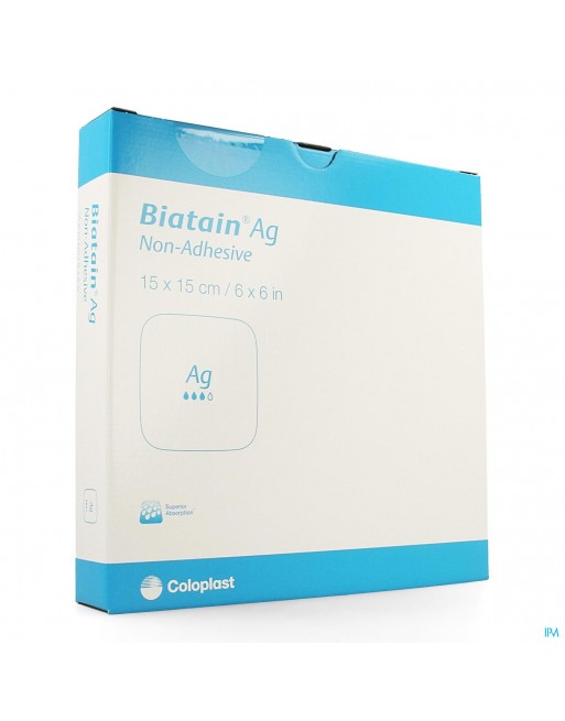 Biatain Ag Schuimverb N/adh 15,0x15,0cm 5 39625