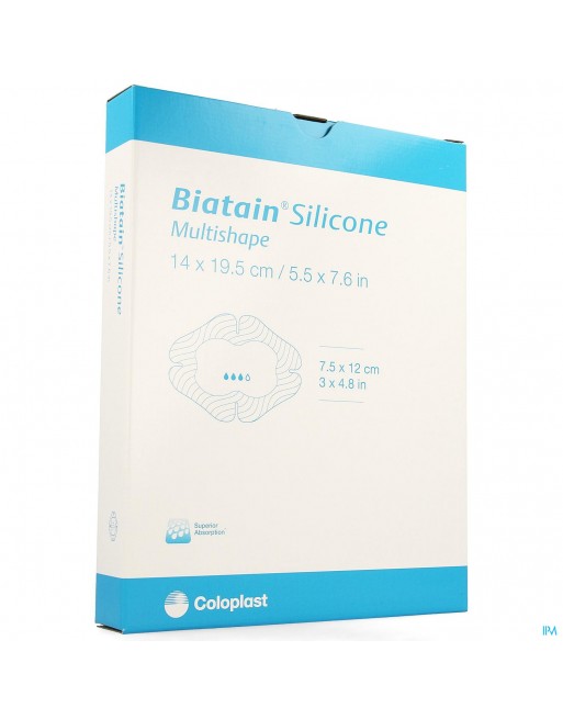 Biatain Silicone Multishape St 14,0x19,5cm 5 33408