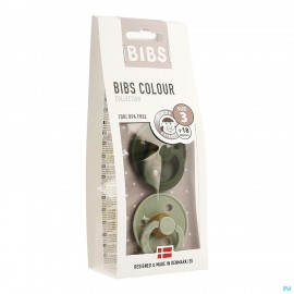 Bibs 3 Tetine Duo Sage Hunter Green