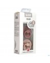 Bibs 2 Fopspeen Duo Woodchuck Blush