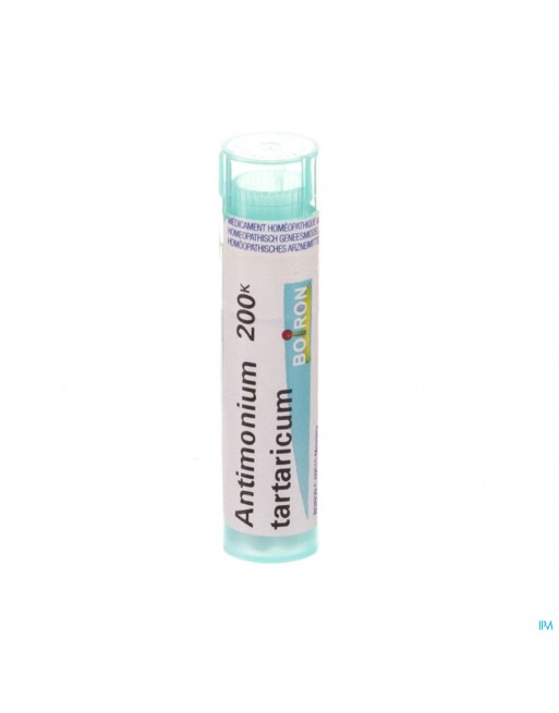 Antimonium Tartaricum 200k Gr 4g Boiron