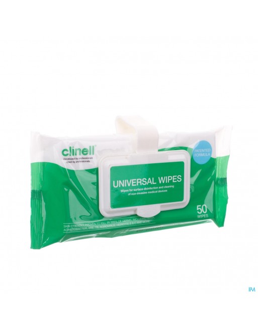 Clinell Universel Wipes Clip Pack 50
