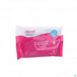 Clinell Washandje 2% Chlorhexydine 8