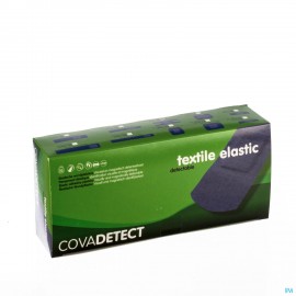 Cova Detectiepleister Blauw Kneukel Text100 4072t