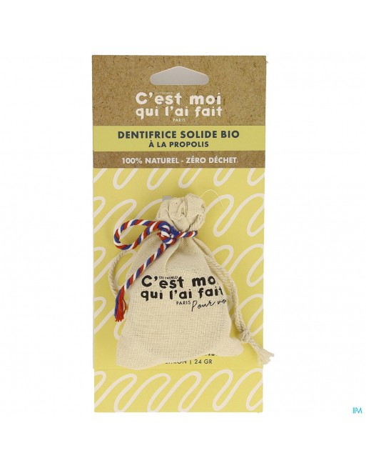 Dietworld Tandpasta Vast Propolis Bio Citroen 25g