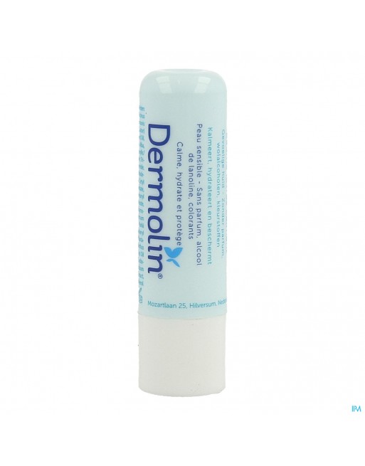 Dermolin Lippenbalsem Kalmerend Stick 4,8g