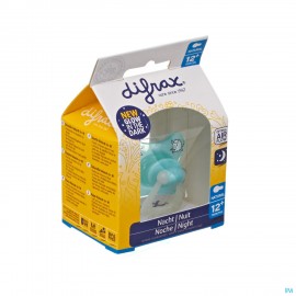 Difrax Sucette Natural 12+ Nuit