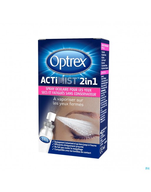 Optrex Actimist Double Action Droge Ogen 10ml