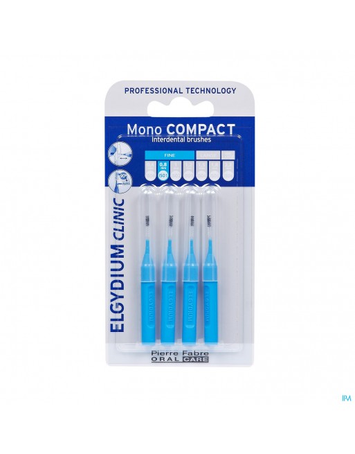 Elgydium Clinic Monocompact Blue