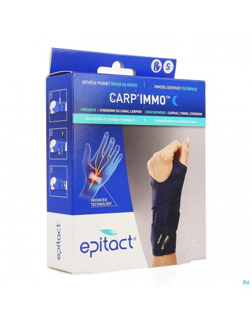 Epitact Carp'immo Attelle Poignet Gauche S