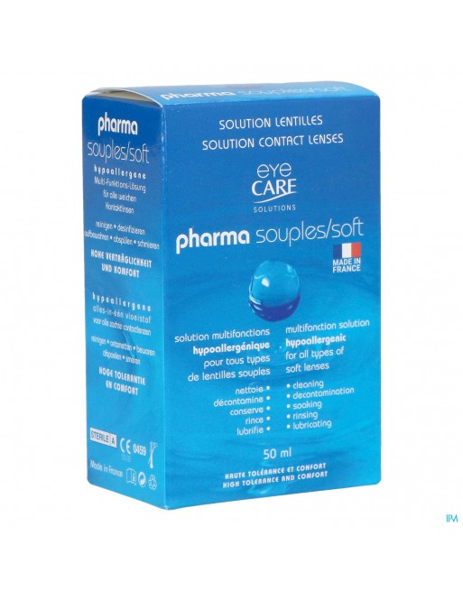 Eye Care Pharma Souples Sol Lentil.contact Fr 50ml