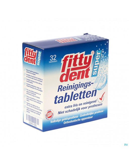 Fittydent Reiniger Bruistabl 32