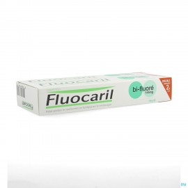 Fluocaril Tandpasta Bi-fluore 145 Munt 2x75ml