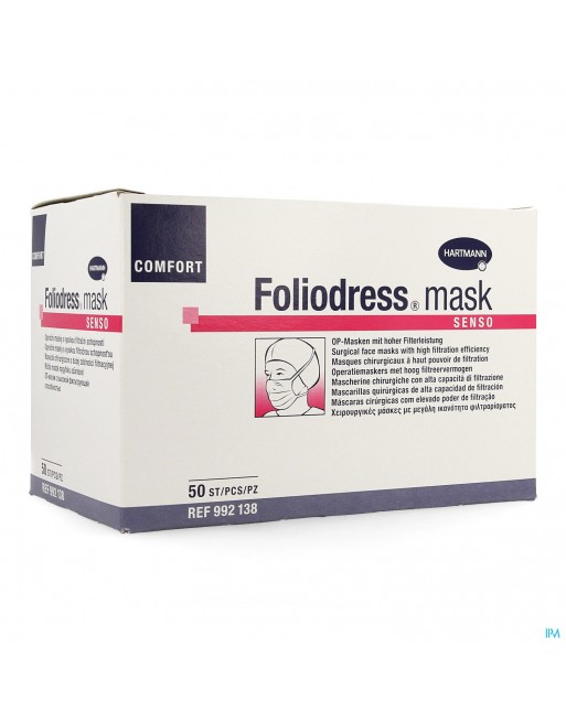 Foliodress Mask Senso Groen 50 P/s