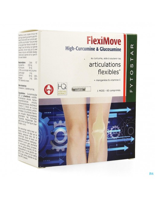 Fytostar Flexi Move Curcumine + Glucosam. Comp 60
