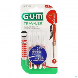 Gum Trav-ler Brosse Interdent. 0,8mm 4 1314m4