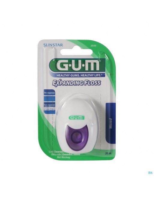 Gum Fil Dentaire Expanding Floss 30m 2030