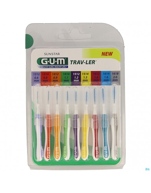 Gum Trav-ler Brosse Interdent. Multi Diam.9 1699ma