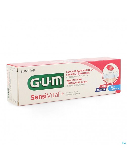 GUM® SensiVital® + Dentifrice 75ml 