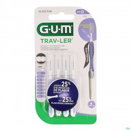 Gum Trav-ler Interdent.borsteltje 0,6mm 4 1312m4