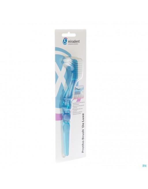 Miradent Tandprotheseborstel blauw