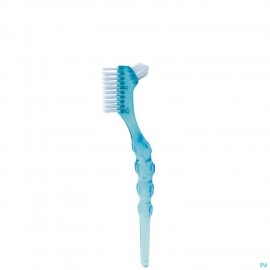 Miradent Brosse pour prothèse deluxe blue