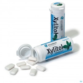 Miradent Chewing Gum Xylitol Menthe Poivree Ss 30