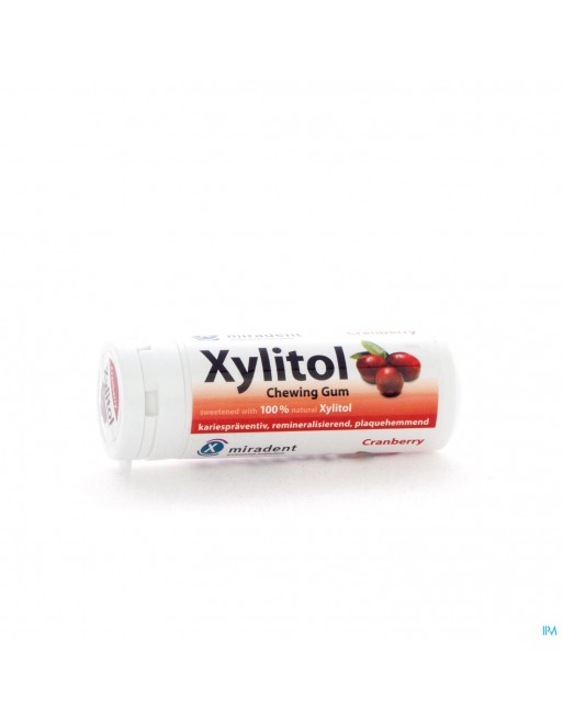 Miradent Kauwgom Xylitol Veenbes Zs 30