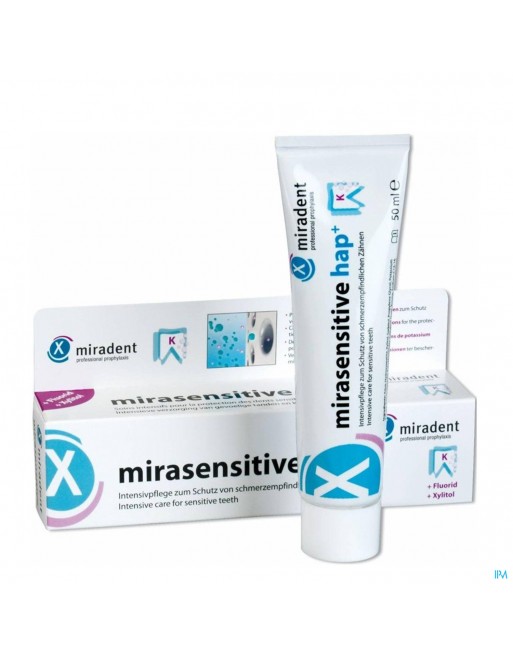 Miradent Mirasensitive Hap+ Dentifrice 50ml