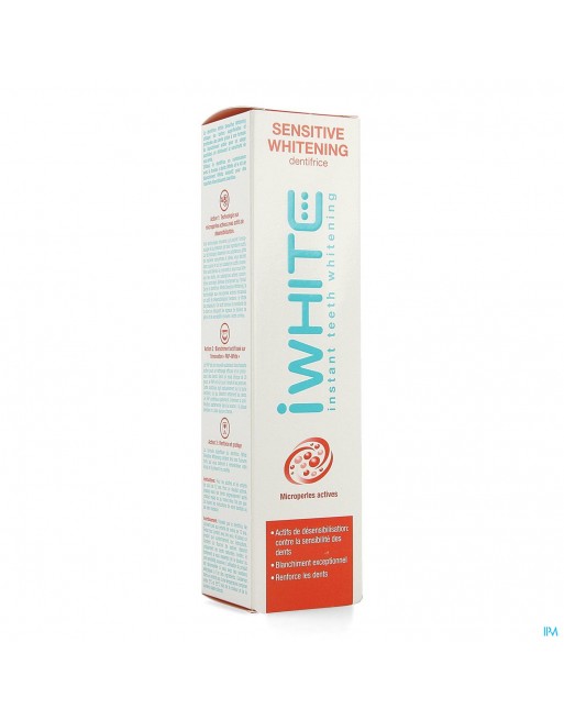 Dentifrice Iwhite Sensitive Whitenin Tube 75ml