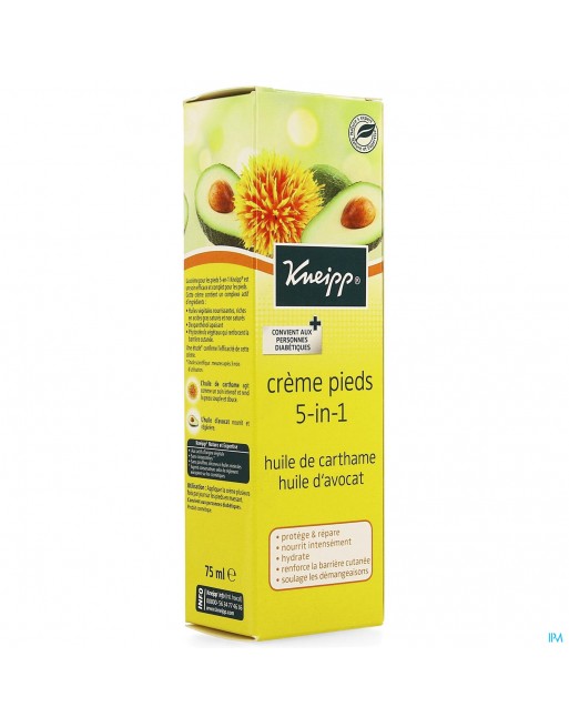 Kneipp Creme Pieds 5en1 75ml