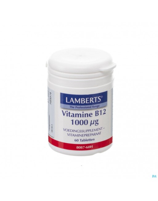 Lamberts Vitamine B12 1000mcg Tabl 60