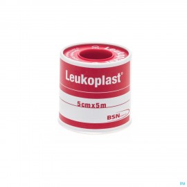 Leukoplast Deksel Kleefpleist. 5,00cmx5m 1 0152400