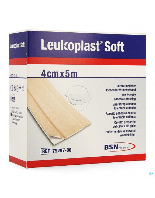 Leukoplast Soft 5mx4cm 1