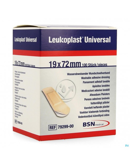 Leukoplast Universal 19x72mm 100