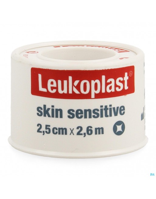Leukoplast Skin Sensitive Fourreau 2,5cmx2,6m