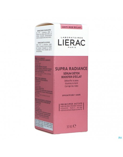 Lierac Supra Radiance Serum Detox Booster Fl 30ml