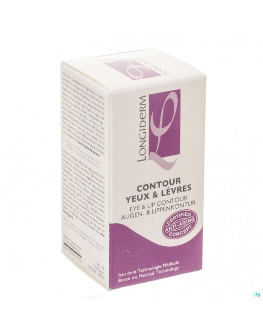 Longiderm Oog En Lipcontour Creme 15ml