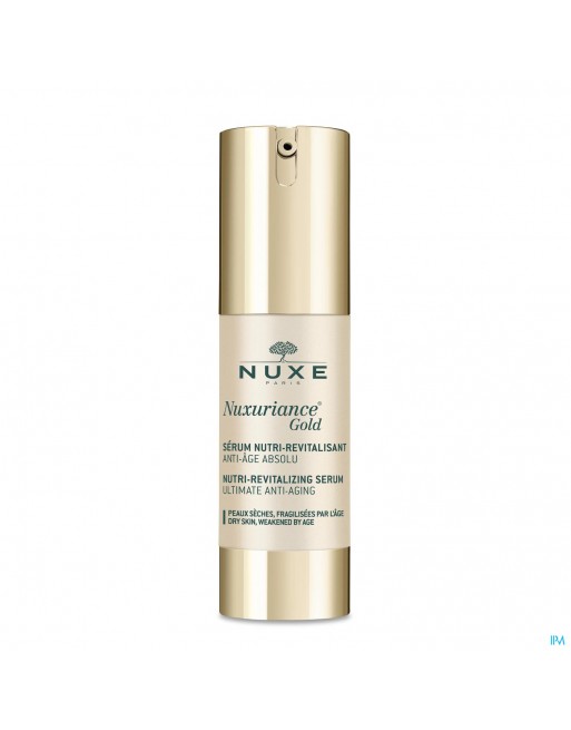 Nuxe Nuxuriance Gold Serum Nutri Revitalis. 30ml
