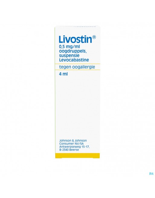 Livostin oogdr 4ml 0,5mg/ml