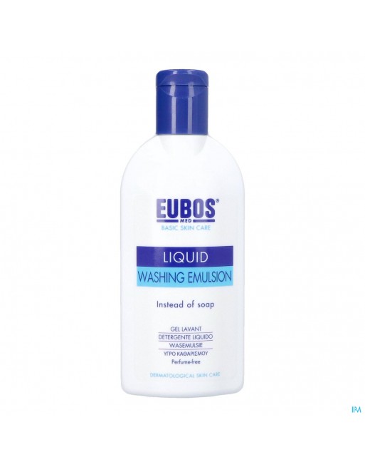 Eubos Zeep Vloeibaar Blauw N/parf 200ml