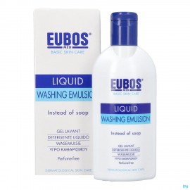 Eubos Zeep Vloeibaar Blauw N/parf 200ml