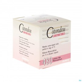 Cotondou Plus Batonnets Ouate Bois 240