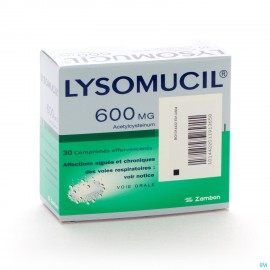 Lysomucil 600 30 Comprimés Effervescents 600 mg