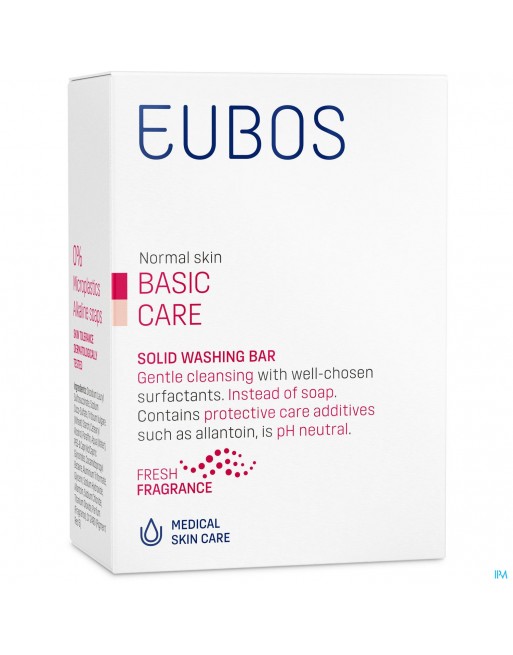 Eubos Compact Zeep Dermato Roze Parf 125g