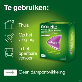 Nicorette Inhaler 10mg 42+mondstuk