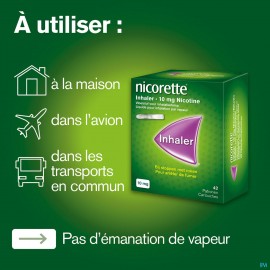 Nicorette Inhaler 10mg 42+mondstuk