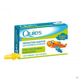 Quies Oordoppen Earplanes Voor Reis Kind 1 Paar